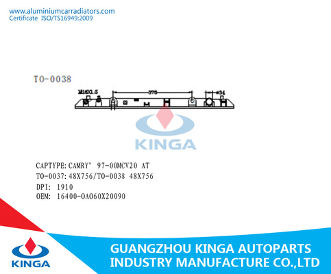 Китай Пластичный нижний бак для Toyota Camry'97 - 00 Mcv20 на замене радиатора поставщик