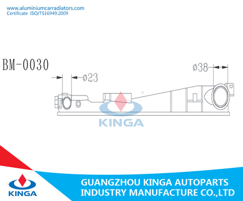 Намочите BMW 9071517/9071518 OEM бака радиатора пластичный 316/318i '98-02 поставщик