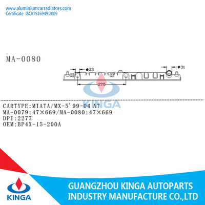 Изготовленный на заказ MAZDA 2005 спасение LFB7-15-200A хладоагента бака радиатора 2006 переполнений правое поставщик