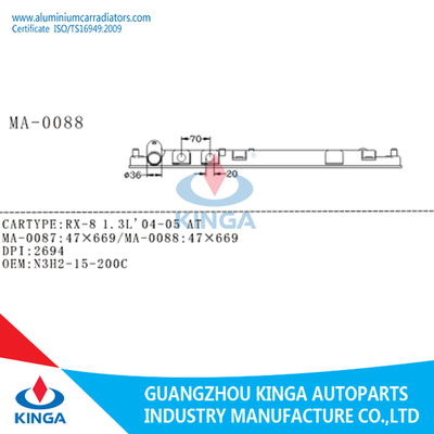 Пластмасса RX-8 1.3L'04-05 Mazda радиатора цистерны с водой после радиатора рынка поставщик