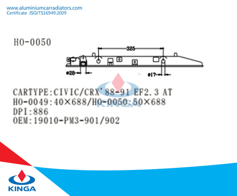 КИВИК/КРС'88-91 ЭФ2.3 НА ОЭМ 19010-ПМ3-901/902 танка сильного радиатора пластиковом поставщик